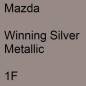 Preview: Mazda, Winning Silver Metallic, 1F.